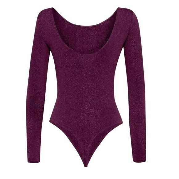 NWT Wolford Shiny Body Mineral Red/Pink Size S - Picture 4 of 9